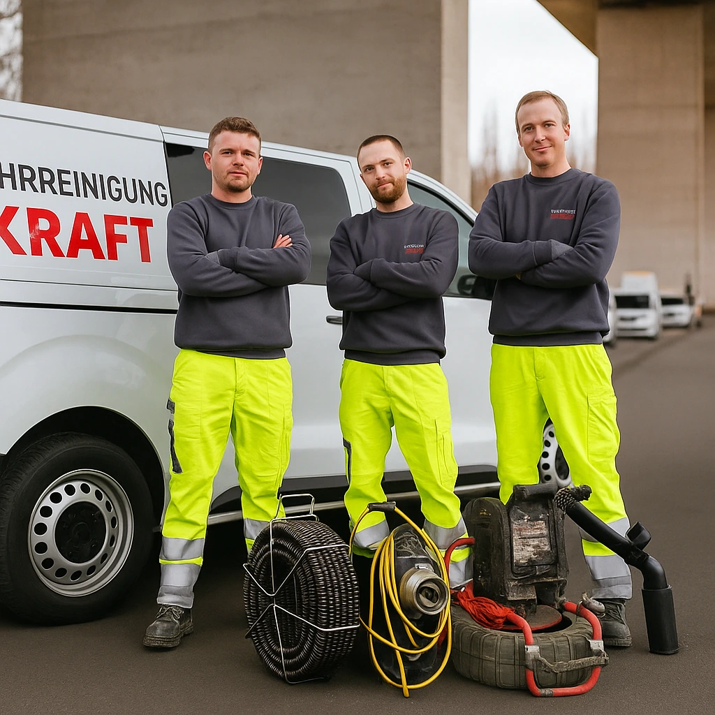 Erfahrenes Team der Firma Kraft reinigt Rohre, Abflüsse und Kanäle in bad-duerkheim und Umgebung mit professioneller Ausrüstung.